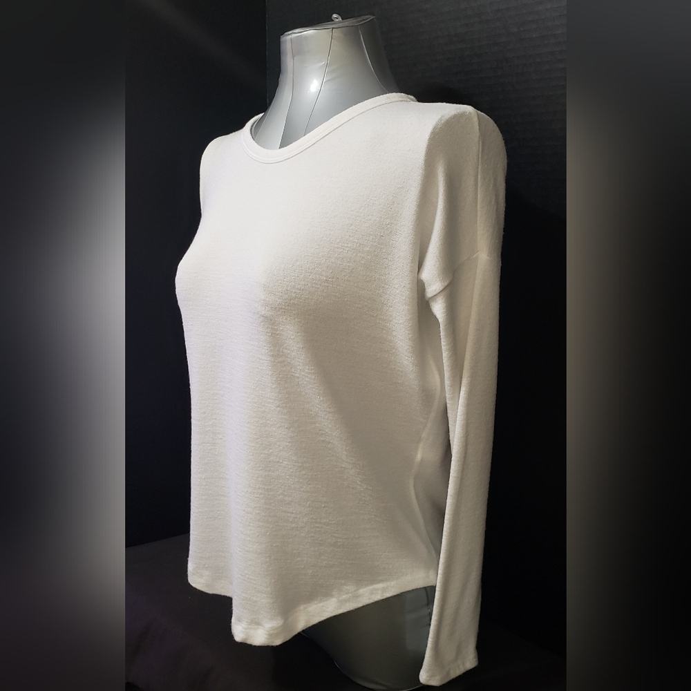 Rag & Bone White Long Sleeve Top Size Extra Small